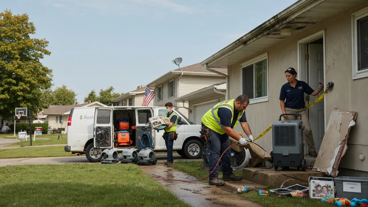 Water Damage Restoration in Newtown, PA near me